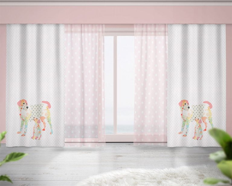 Girls Bedroom Window Curtains