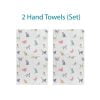 Floral Cats Printed Hand Towel Set by Ozscape Designs
