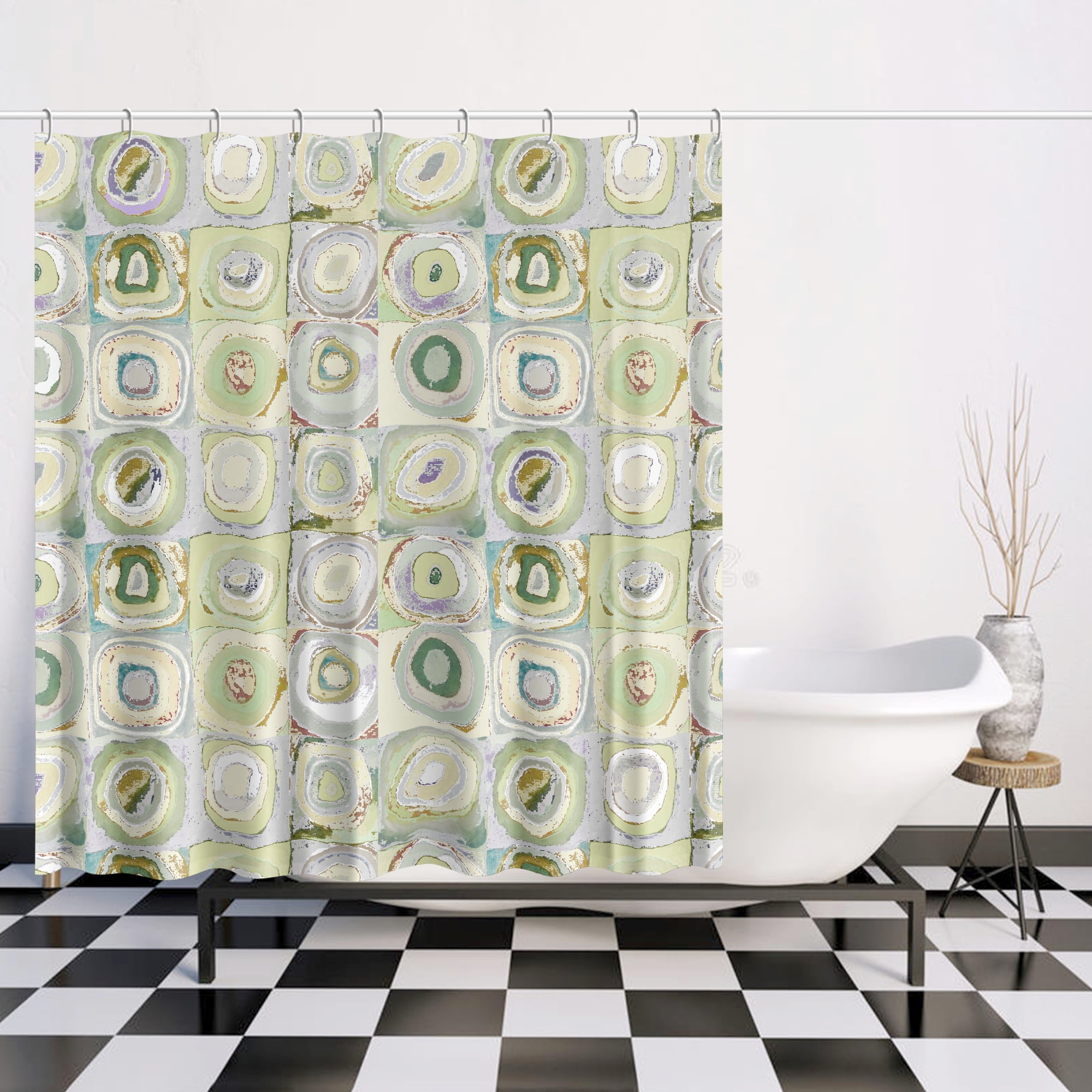 Abstraction- Codependency- Shower hotsell Curtain